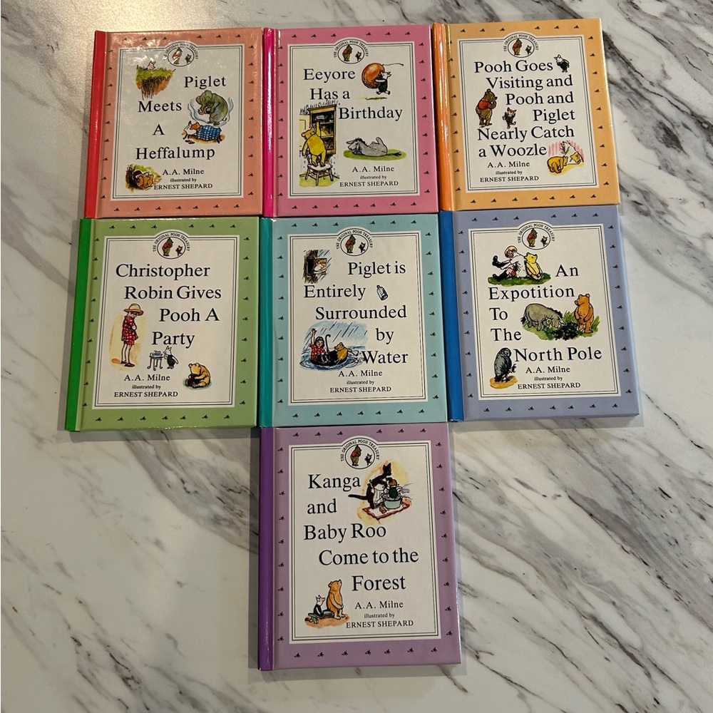 Wine the Pooh Vintage Book Set